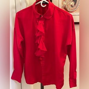 ZUCCA Beautiful Red Valentine’s Day top.